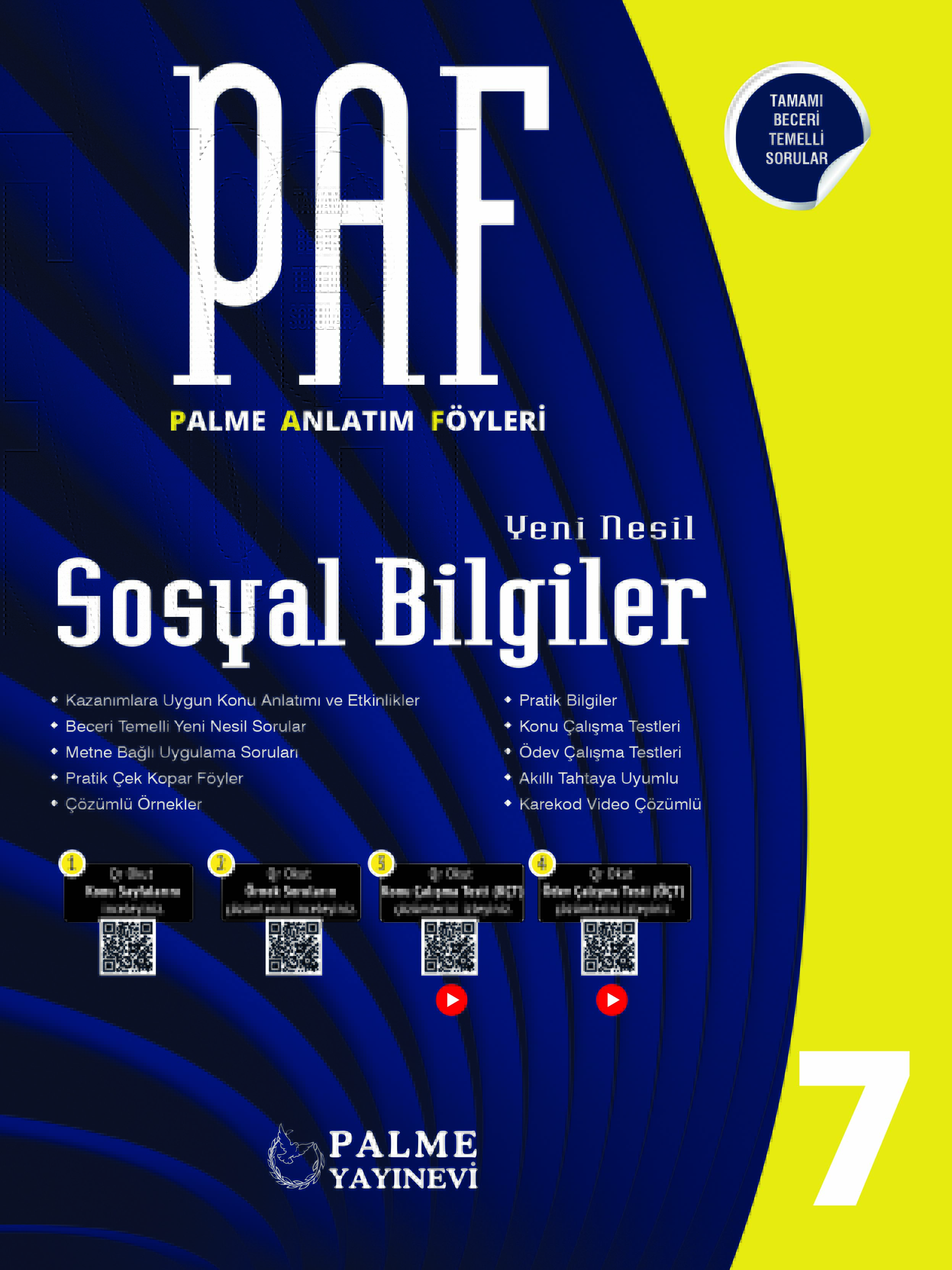7. Sınıf Sosyal Bilgiler Paf kapak görseli